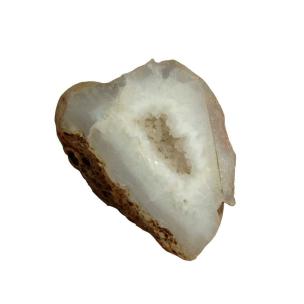 11.5 gm Avika Natural Crystal Quartz Geode Half