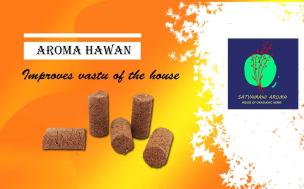 Avika 100% natural cow dung Dhoop Batti with Hawan Samagri