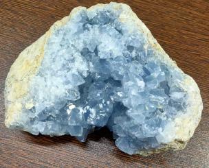 Avika Natural Blue Celestite Cluster