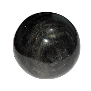 Avika Black Obsidian Gemstone Sphere/Balls