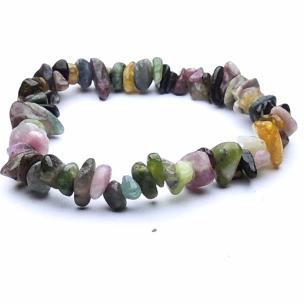 Avika Natural  Multi-Tourmaline Chips Bracelet For Relieving Stress & Improve Immune System