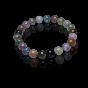 Avika Health Enhancer Energized Bloodstone Bracelet with Multi Crystal Health Cabochon