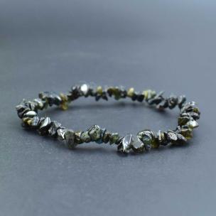Avika Natural Energized Moldavite Chip Bracelet Pack of 1 pcs.