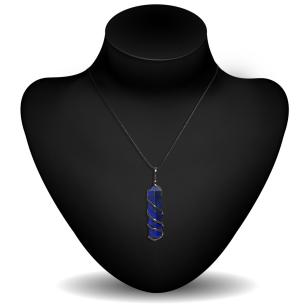 Avika Lapis Lazuli Double Point Pendant