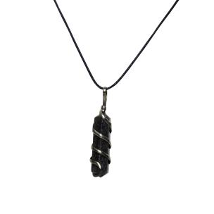 Avika Grey Aventurine Double Point Pendant