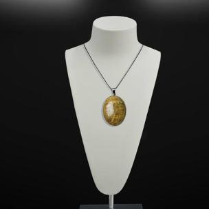 Avika Energized Heat Processed Coral Monga Pendant II (Pack of 1 Pc.)