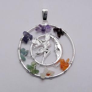 Avika Angel with Moon Pendant 45 mm