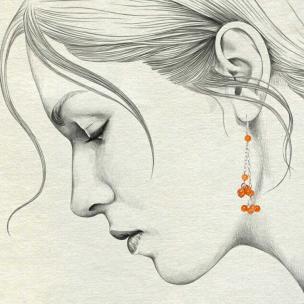 Avika Sardonyx Semi-Precious Earrings