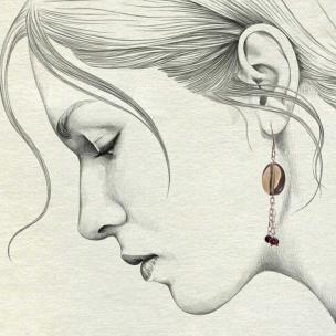Avika Rare Pink Tourmaline & Smokey quartz Earrings
