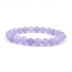 Avika Heat Processed Charoite 8 mm Bead Bracelet Designer 1