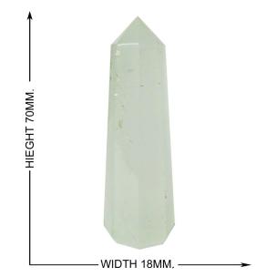 Avika Energized Natural Clear Quartz Healing Pencil