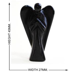 Avika Natural Black Obsidian(small) Angel