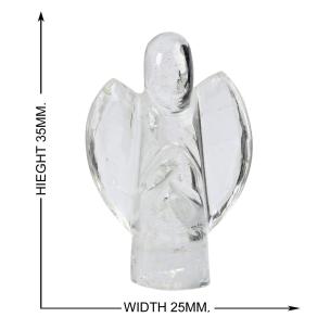 Avika Natural Clear Quartz (small) Angel