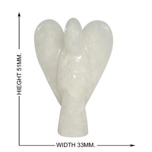 Avika Natural White Moonstone Angel 2
