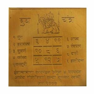 Avika Copper Energized Copper Budh Yantra