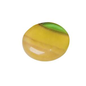 Avika Natural Yellow Fluorite Cabochon