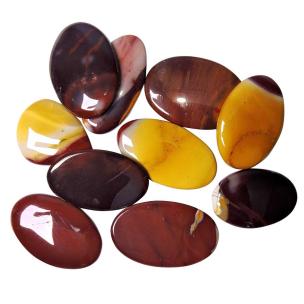 Avika Natural Mookite Jasper Gemstone Cabochon