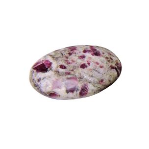 Avika Natural Ruby Galaxy Granite Cabochon