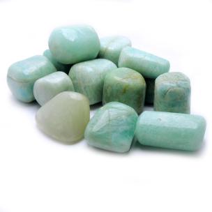 Avika Natural Amazonite Tumble stone