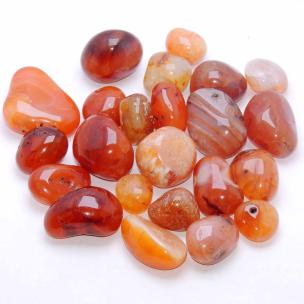 Avika Natural Carnelian Tumble stone