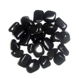 Avika Natural Black Obsidian Tumble stone