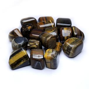 Avika Natural Iron Tiger Eye Tumble stone