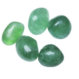 Avika Natural Energized Green Fluorite Tumble Stone