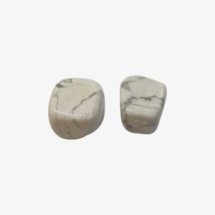 Avika Natural Energized White Howlite Tumble