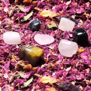 Avika Chocolate/Rose Petals/Crystals Gift of True Rare Love