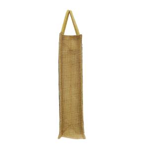 Alokik Eco  Multicolor Bottle Jute Bags for Water Bottle (pack pf 2 pcs.)
