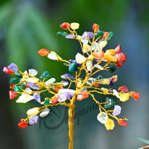 Avika Energized Natural Free Form Multi Crystal Tree (100 Dana)