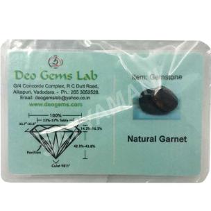 Avika Certified Natural Hassonite /Garnet Gemstone