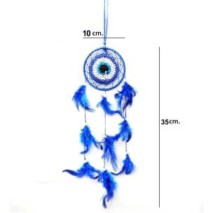 Avika Blue Color Dream Catcher for Evil Protection for Home Office Shop