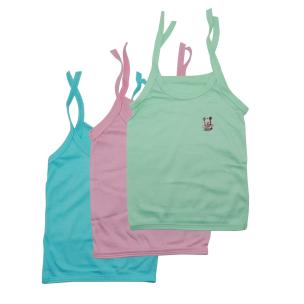 Life Begin Baby Half Sleeve Dori T Shirt/Jhabla Soothing Plain Colours (0 to 3 months) (Pack of 3)
