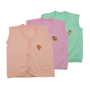 Life Begin  Baby Half Sleeve T Shirt/Jhabla Plain Color Size Medium(3 to 6 months)(Pack of 3)