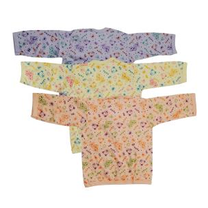 Life Begin Baby Full Sleeve T Shirt/Jhabla Printed Color Size Large(6 months above)(Pack of 3)