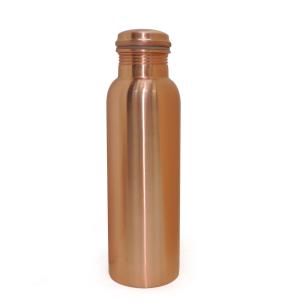 Alokik Leak Proof Plain Copper Bottles for Water 1 Liter for Travelling (Pack of 1 Pc.)