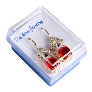 18 kt Gold Plated Swaroski Beautiful Earring Art 1