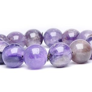 Avika Amethyst 10 mm Bead Bracelet (Pack of 1Pc)