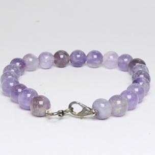 Avika Amethyst beads bracelet with hookh