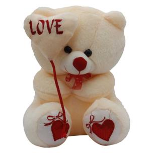 Avika Bachpan  Ballon Love Teddy Bear Best Friend Soft Toy Fun Play Showpiece