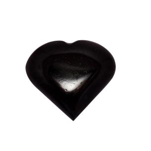 Avika Black Tourmaline Heart Cabochon Big