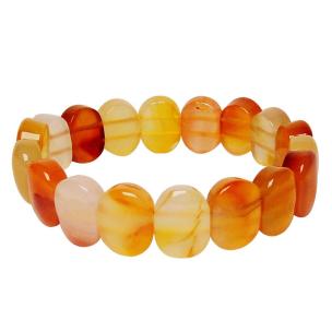 Avika Carnelian Oval Broad Bracelet (Pack of 1Pc)