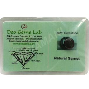 Avika Certified Natural Red Garnet Gemstone