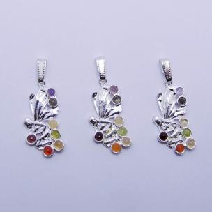 Avika Designer Angel Seven Chakra Pendant
