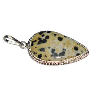 Avika Drop Shape Natural Dalmatian Jasper