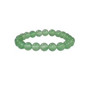 Avika Green Fluorite 8 mm Bead Bracelet (Pack of 1 pc)