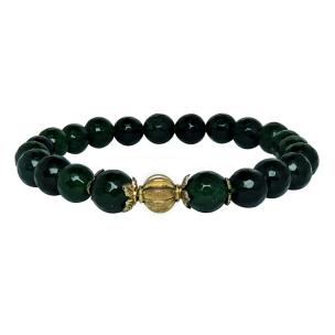 Avika Heat Processed Jade 8 mm Bead Bracelet Designer 2