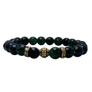 Avika Heat Processed Jade 8 mm Bead Bracelet Designer 3