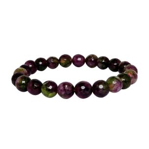 Avika Heat Processed Multi Tourmaline 8 mm Bead Bracelet Designer 1